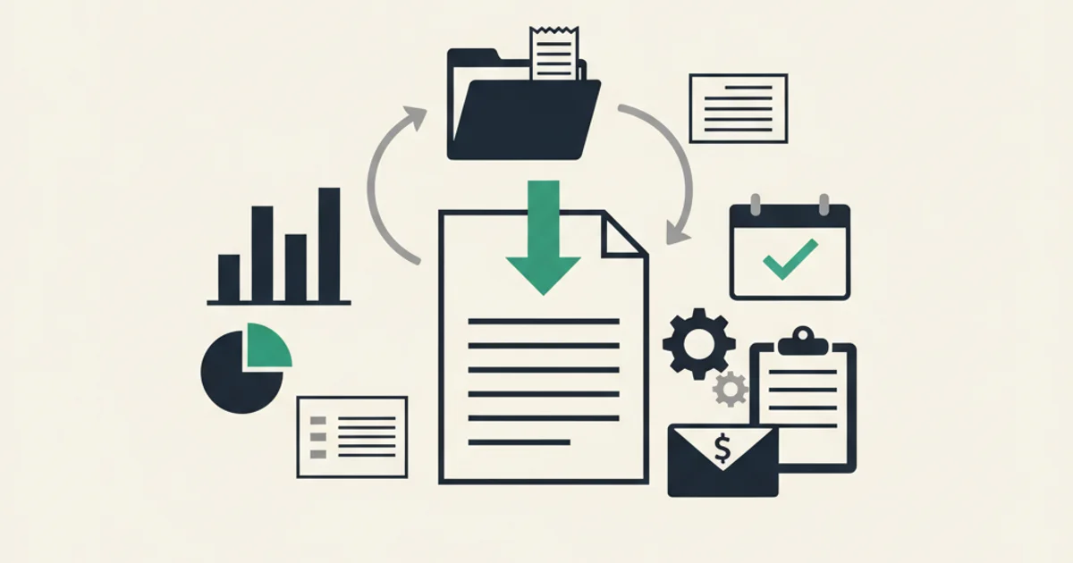 Meta Ads Manager billing section with an invoice being exported to accounting